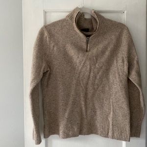 Men’s Jcrew Wool Quarter Zip